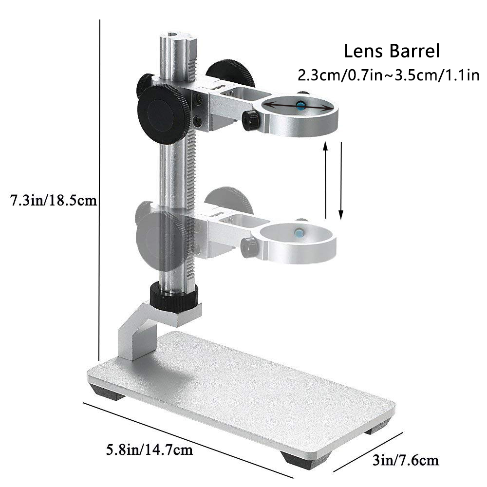 Aluminum Alloy Mobile Platform for Microscope Stand Z006 Aluminum Alloy Portable Adjustable Digital Microscope Stand XY Free Process 40mm Aluminum Alloy Mobile Platform for Microscope Stand Z006 Aluminum Alloy Portable Adjustable Digital Microscope Stand XY Free Process 40mm