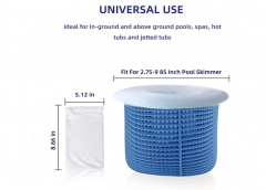Bysameyee 30-Pack of Pool Skimmer Socks, Filter Pool & Spa Savers for Baskets Net and Skimmers to Protect Your Inground or Above Ground Pool, Skimmers Clean Debris and Leaves